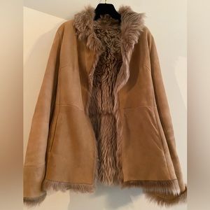Fur coat size medium